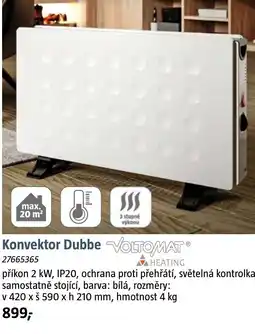 Bauhaus Konvektor Dubbe nabídka