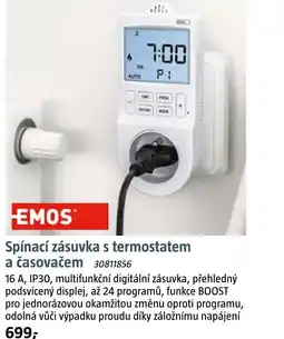 Bauhaus Spínací zásuvka s termostatem a časovačem nabídka