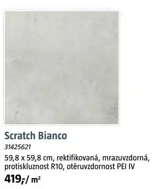 Bauhaus Scratch Bianco nabídka