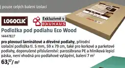 Bauhaus Podložka pod podlahu Eco Wood nabídka