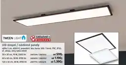 Bauhaus LED stropní / nástěnné panely nabídka
