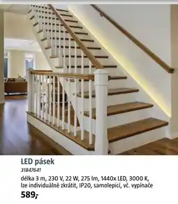 Bauhaus LED pásek nabídka