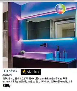 Bauhaus LED pásek nabídka