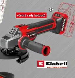 Bauhaus Einhell Aku úhlová bruska – sada nabídka
