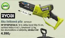 Bauhaus RYOBI Aku řetězová pila nabídka