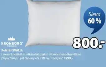 JYSK Polštář SVALIA nabídka