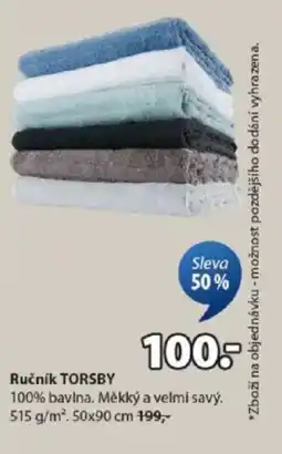 JYSK Ručník TORSBY nabídka