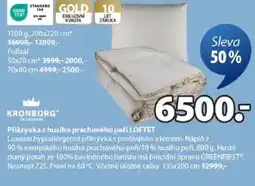 JYSK Přikrývka z husího prachového peří LOFTET nabídka