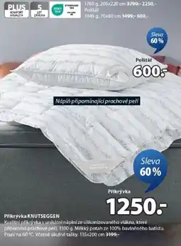 JYSK Přikrývka KNUTSEGGEN nabídka
