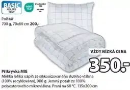 JYSK Přikrývka MIE nabídka