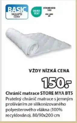 JYSK Chránič matrace STORE MYA BT5 nabídka