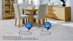 JYSK Jídelní stůl JUNGEN a jídelní židle TUREBY nabídka