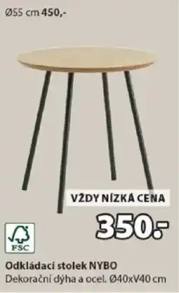 JYSK Odkládací stolek NYBO nabídka