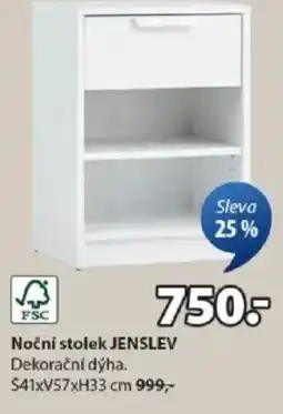 JYSK Noční stolek JENSLEV nabídka