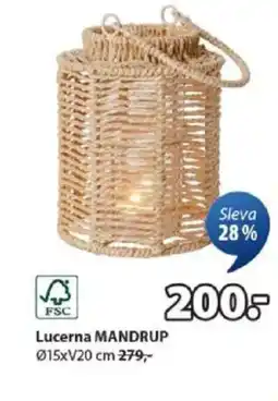 JYSK Lucerna MANDRUP nabídka