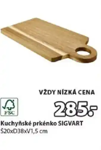 JYSK Kuchyňské prkénko SIGVART nabídka