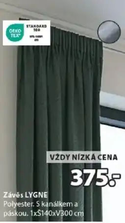 JYSK Závěs LYGNE nabídka