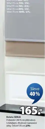 JYSK Roleta SENJA nabídka