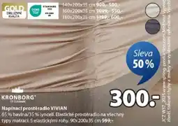 JYSK Napínací prostěradlo VIVIAN nabídka