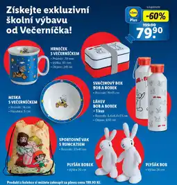Lidl Školní výbava od Večerníčka nabídka