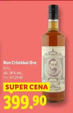 Lidl Ron Cristóbal Oro nabídka