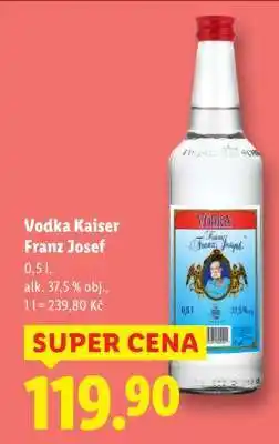 Lidl Vodka Kaiser Franz Josef nabídka