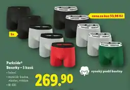 Lidl Parkside Boxerky – 5 kusů nabídka