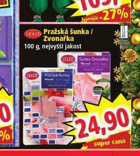 Norma Pražská šunka nabídka