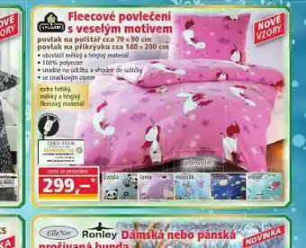 Norma Fleecové povlečení s veselým motivem nabídka
