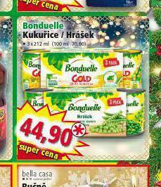 Norma Bonduelle kukuřice nabídka