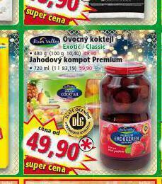 Norma Jahodový kompot premium nabídka