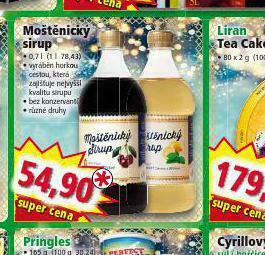 Norma Moštěnický sirup nabídka
