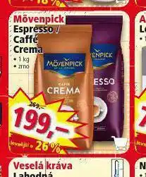 Norma Mövenpick espresso / caffé créma nabídka