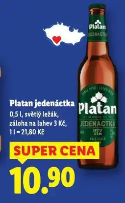 Lidl Platan jedenácka nabídka