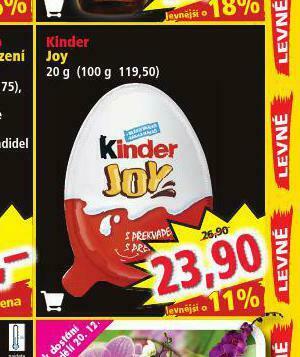 Norma Kinder joy nabídka
