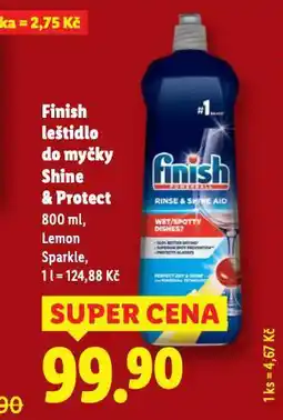 Lidl Finish leštidlo do myčky nabídka