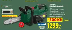Lidl Parkside 20v aku řetězová pila nabídka