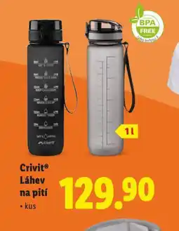 Lidl Crivit láhev na pití nabídka