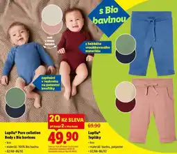 Lidl Lupilu tepláky nabídka