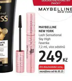 dm drogerie Maybelline new york řasenka nabídka