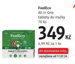 dm drogerie Feeleco tablety do myčky nabídka