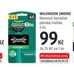 dm drogerie Wilkinson sword holítka nabídka