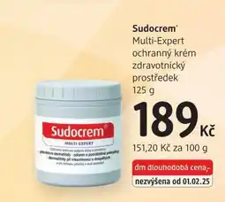 dm drogerie Sudocrem krém nabídka