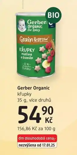 dm drogerie Gerber křupky nabídka