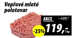 ZEMAN Vepřové mleté polotovar nabídka