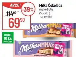 Globus Milka Čokoláda nabídka