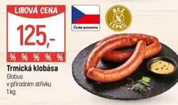 Globus Trmická klobása Globus nabídka