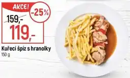 Globus Kuřecí špíz s hranolky nabídka