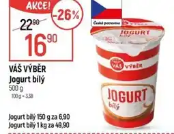 Globus VÁŠ VÝBĚR Jogurt bílý nabídka