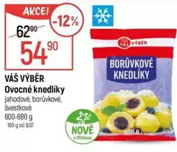 Globus VÁŠ VÝBĚR Ovocné knedlíky nabídka